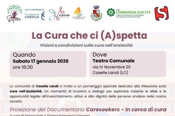 La cura che ci (A) spetta. Visioni e condivisioni sulla cura nell'anzianità 